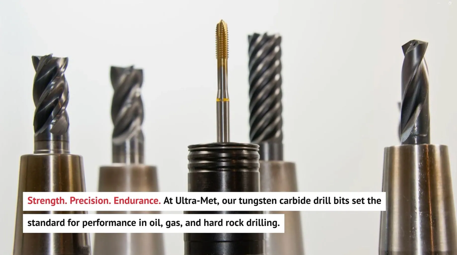 Tungsten Carbide Drill Bits for Oil, Gas, and Hard Rock Drilling